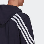 Veste Capuche Adidas Sportswear Future Icons  - Bleu/Blanc