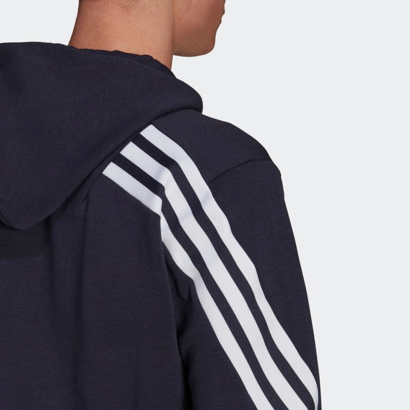 Veste Capuche Adidas Sportswear Future Icons  - Bleu/Blanc
