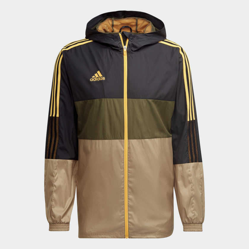 Veste Capuche Adidas Sportswear Tiro - Noir/kaki
