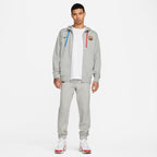 Veste à capuche FC Barcelone - Gris/Bleu/Rouge