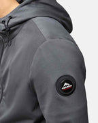 Veste à capuche Helvetica Beta - Gris