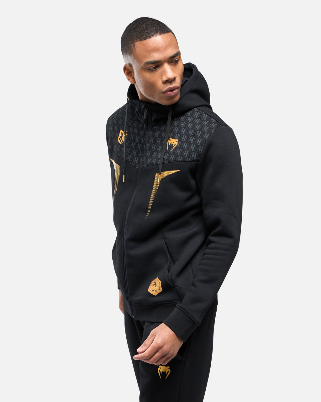 Veste à capuche FK x Venum Hexagone MMA - Noir/Doré