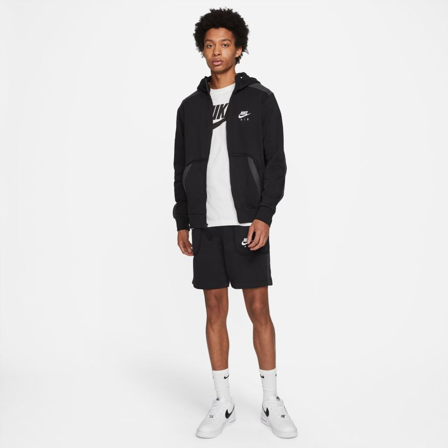 Hoody Nike Air Fleece - Noir/Gris