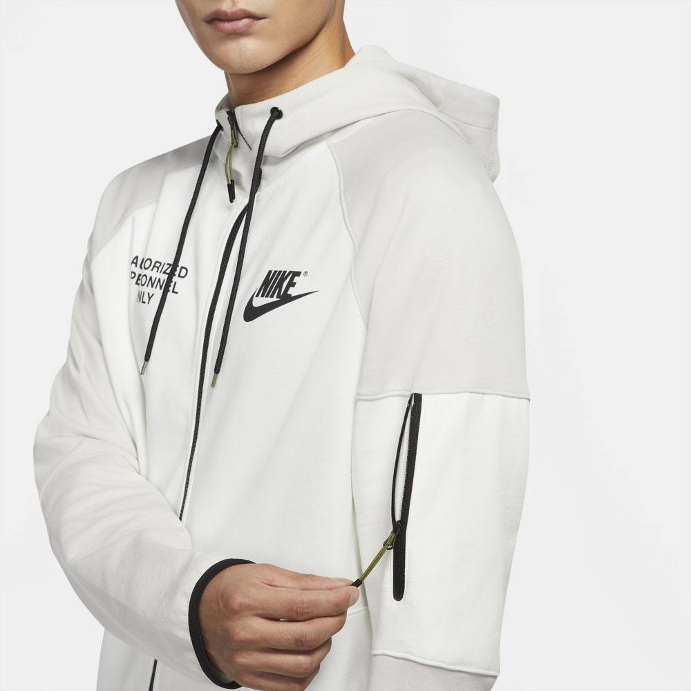Veste capuche Nike Fleece - Gris