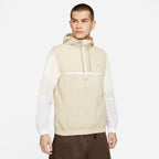 Veste capuche tissée Nike Sportswear - Beige/Blanc