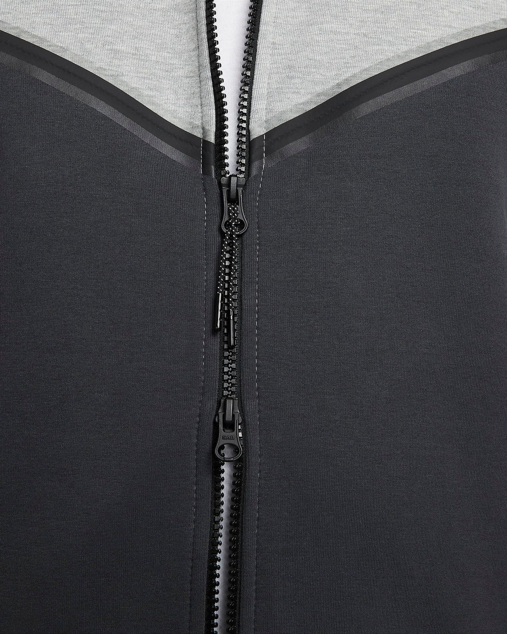 Veste à capuche Nike Tech Fleece - Gris/Vert