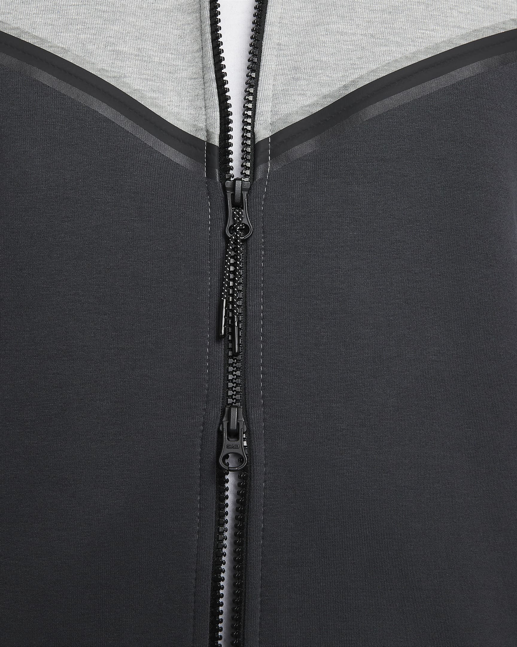 Veste à capuche Nike Tech Fleece - Gris/Vert