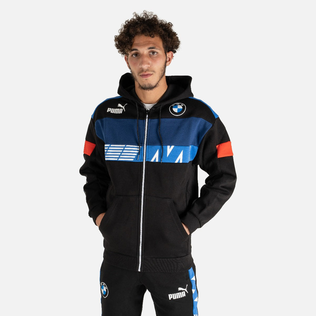 Veste à capuche Puma BMW Motorsport - Noir/Rouge/Bleu