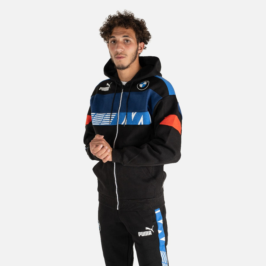 Veste à capuche Puma BMW Motorsport - Noir/Rouge/Bleu