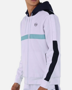 Veste à capuche Sergio Tacchini Ginnico - Blanc/Bleu