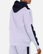 Veste à capuche Sergio Tacchini Ginnico - Blanc/Bleu