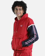 Veste à capuche Sergio Tacchini Nion - Rouge/Bleu