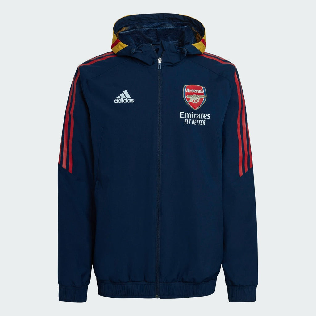 Veste Coupe-vent Arsenal Condivo - Bleu/Rouge