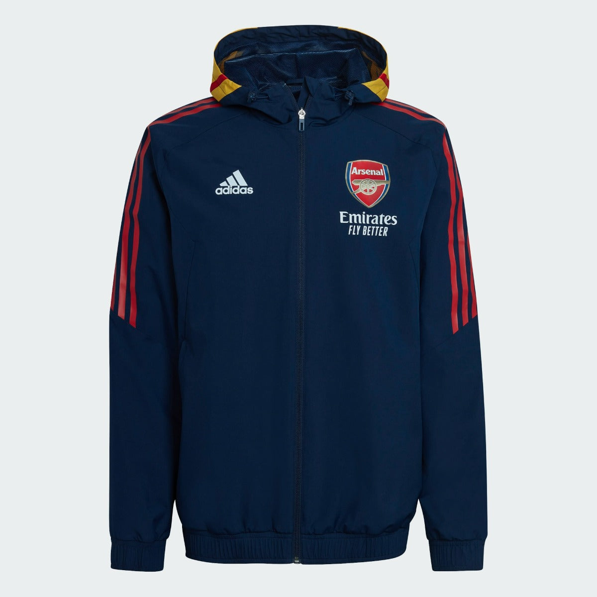 Veste Coupe-vent Arsenal Condivo - Bleu/Rouge