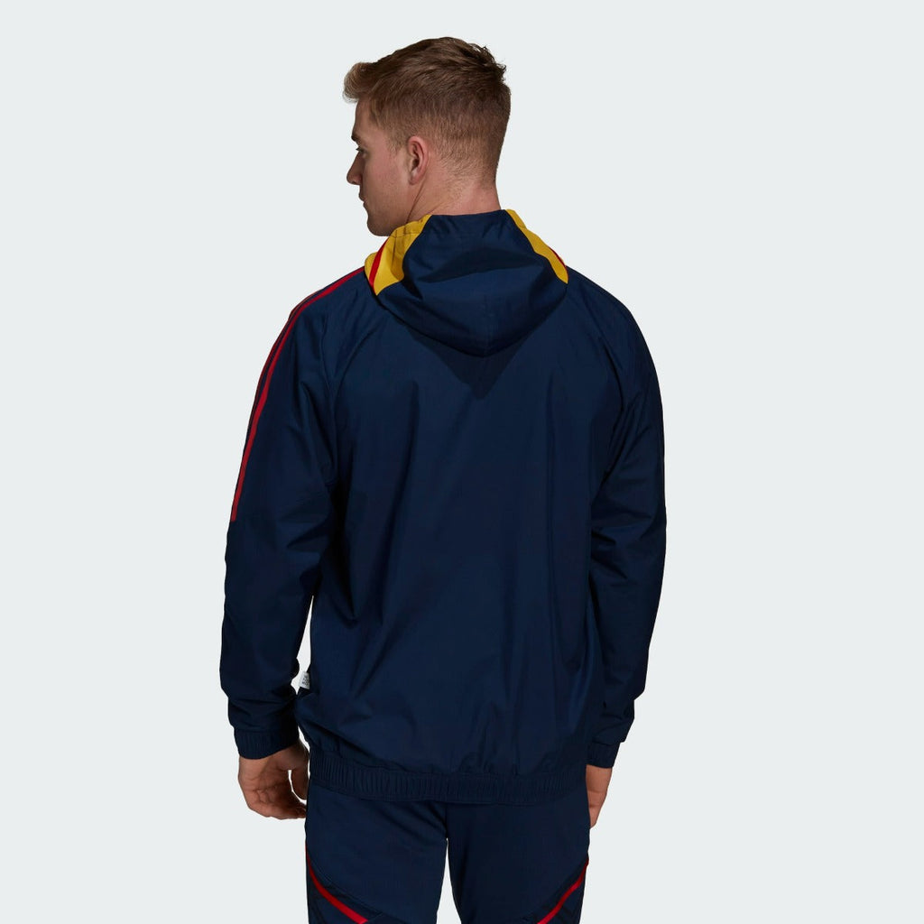 Veste Coupe-vent Arsenal Condivo - Bleu/Rouge