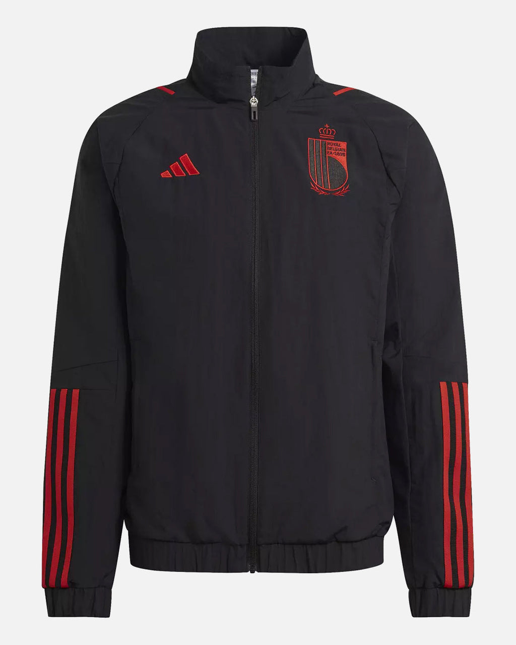 Veste Coupe-Vent Belgique 2022 - Noir/Rouge