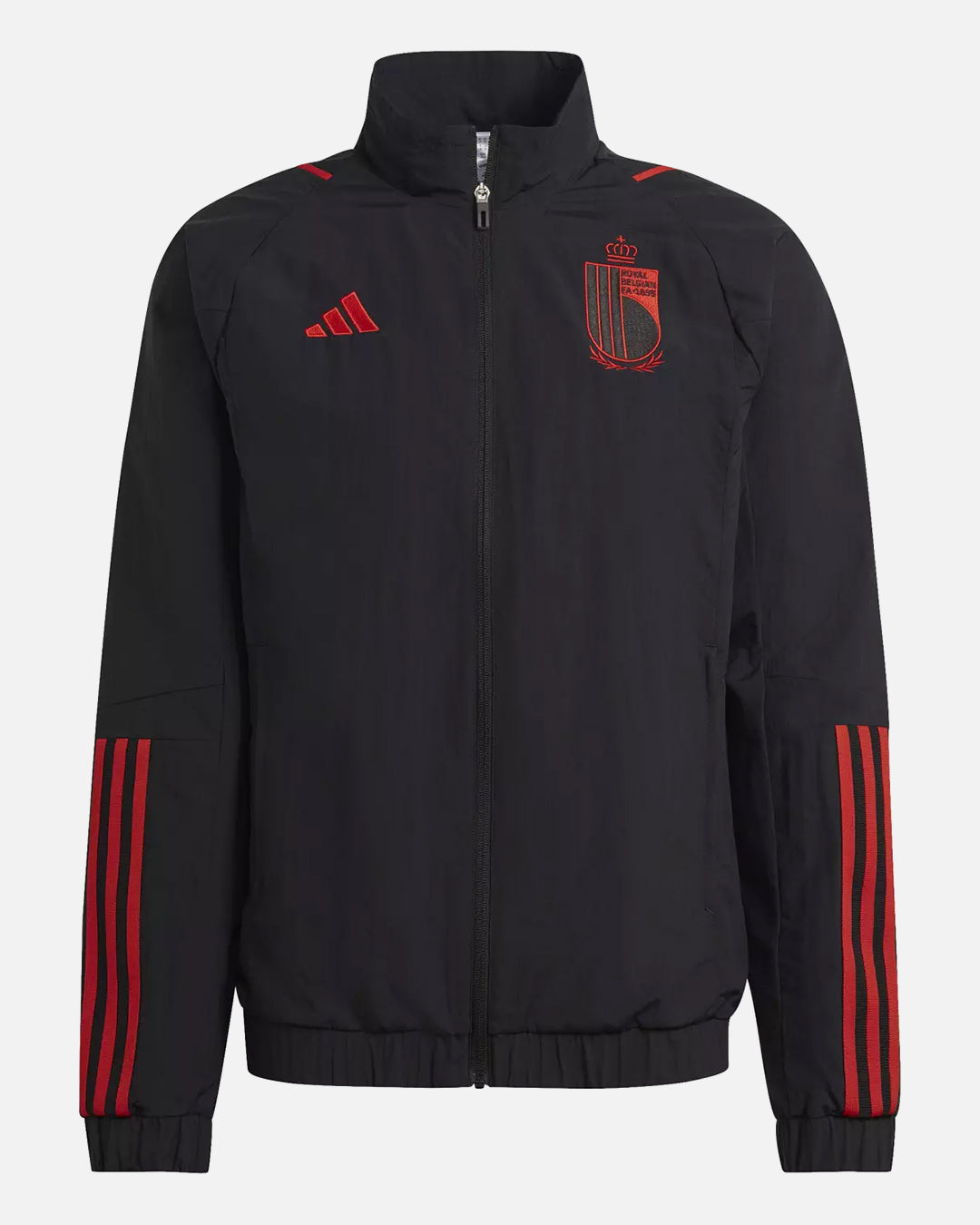 Veste Coupe-Vent Belgique 2022 - Noir/Rouge