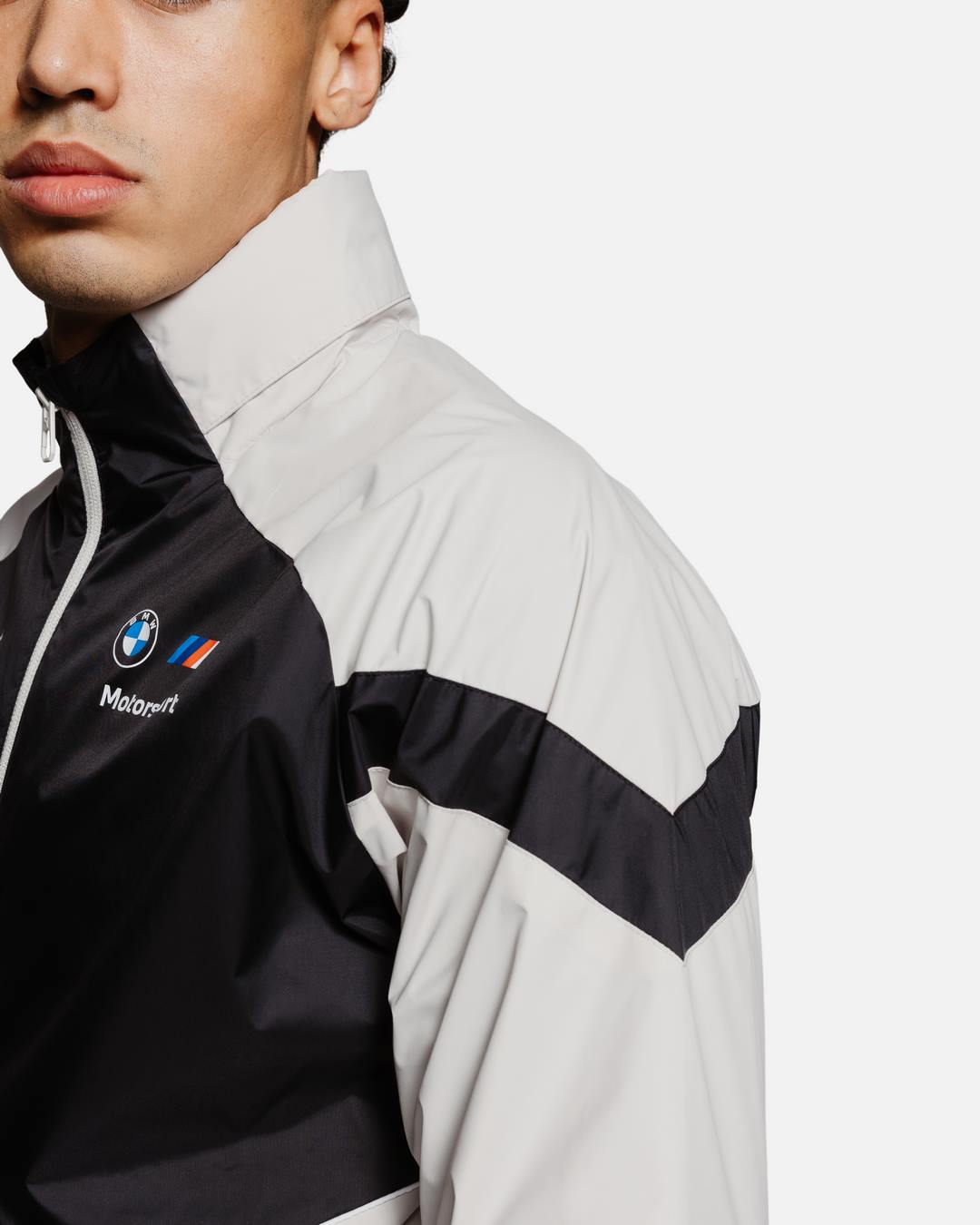 Veste Coupe-Vent BMW Motorsport - Gris/Beige