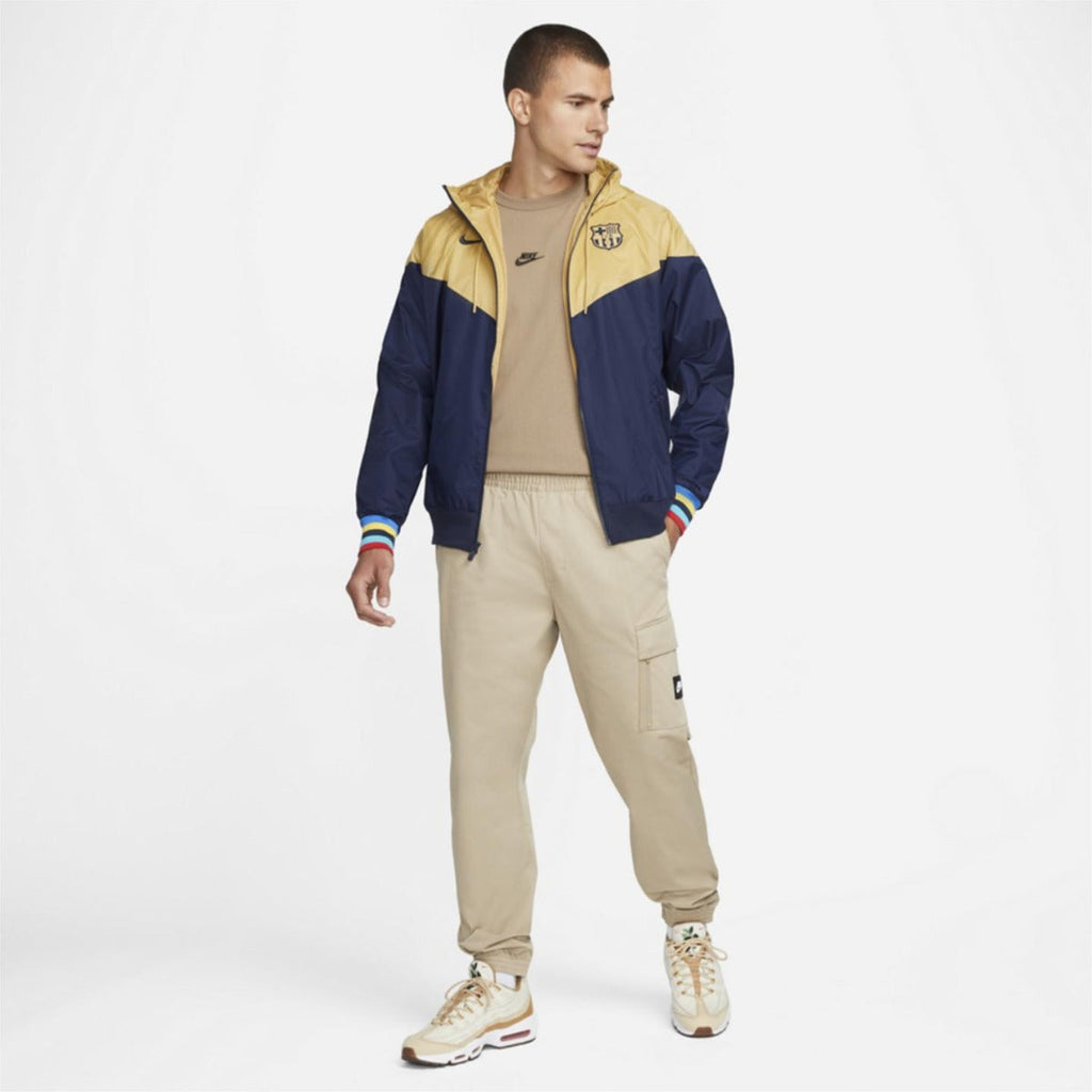 Veste Coupe-Vent FC Barcelone - Bleu/Or