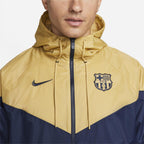 Veste Coupe-Vent FC Barcelone - Bleu/Or