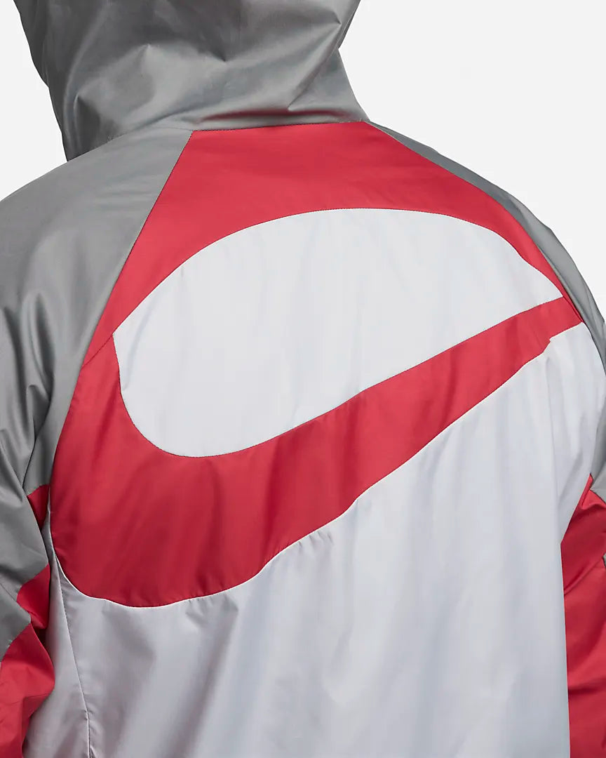 Veste Coupe-Vent Liverpool AWF - Gris/Rouge