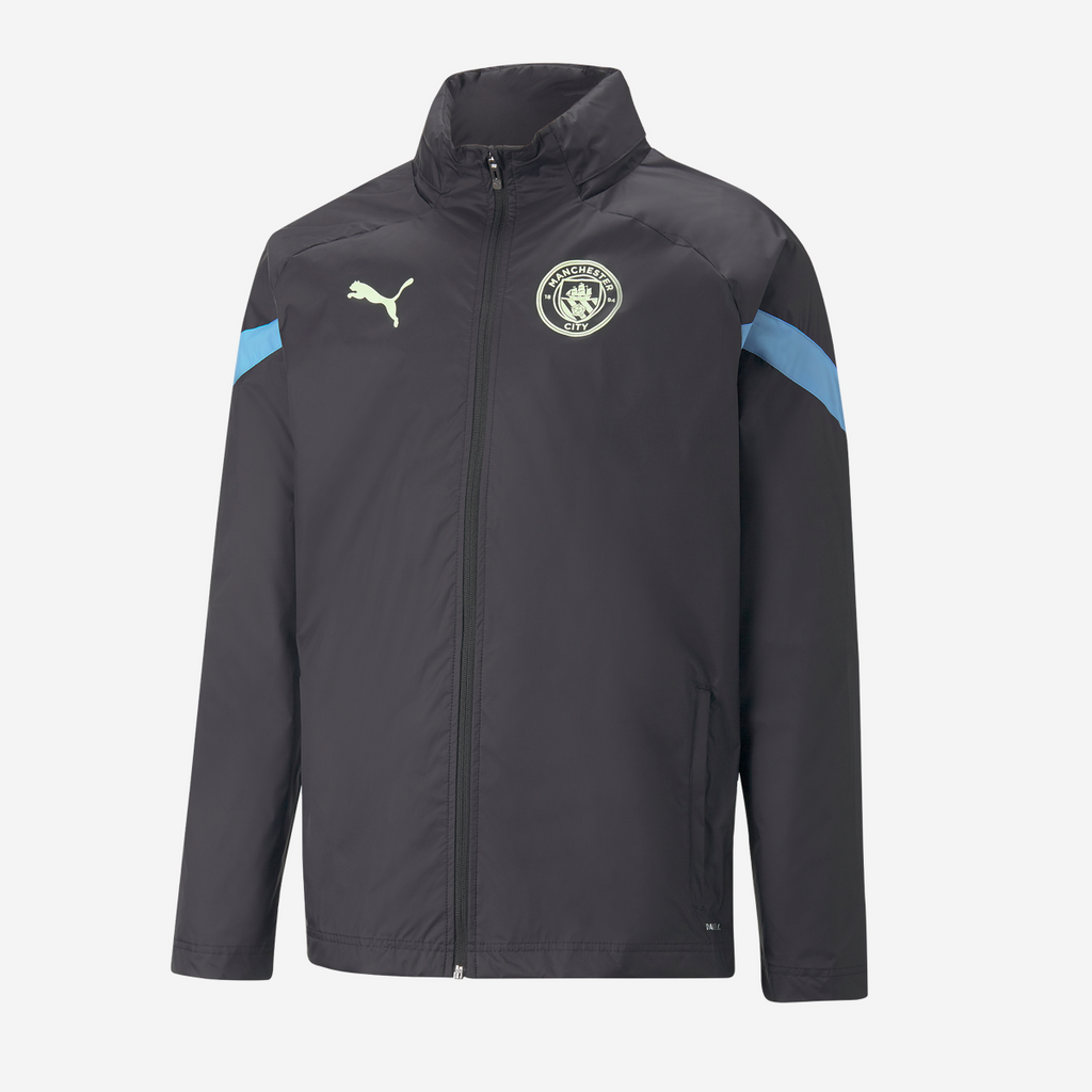 Veste Coupe Vent Manchester City - Noir/Bleu