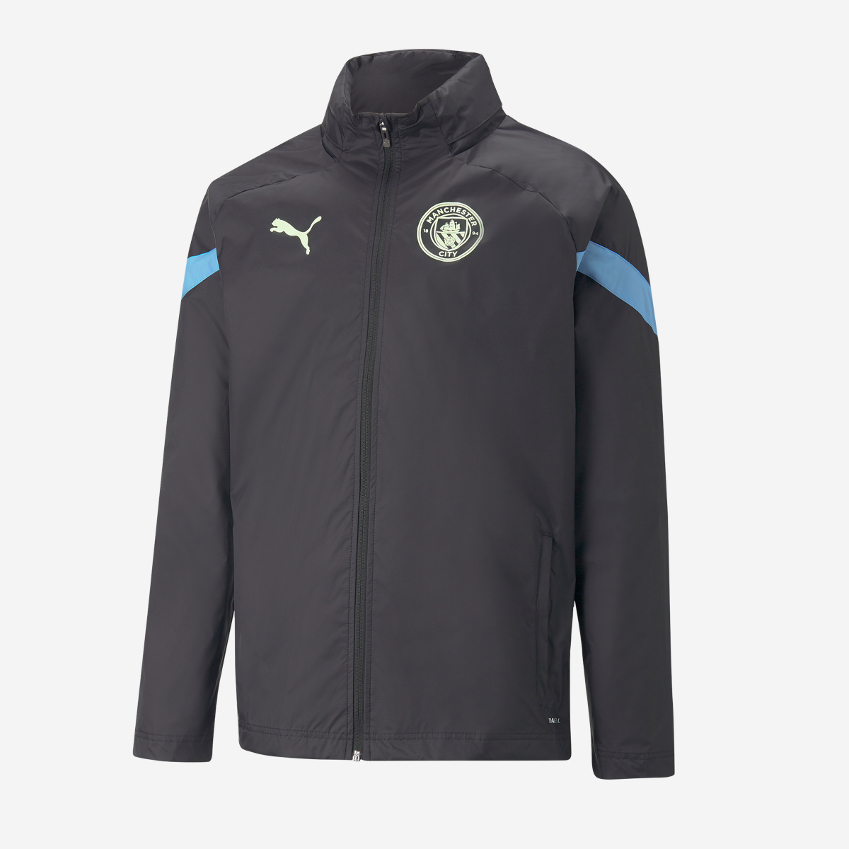 Veste Coupe Vent Manchester City - Noir/Bleu