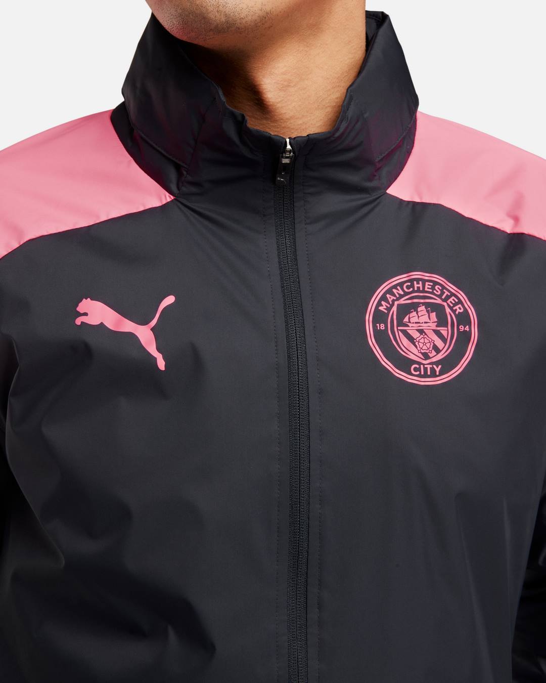 Veste Coupe-Vent Manchester City  - Noir