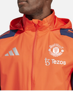 Veste Coupe-vent Manchester United 2024/2025 - Orange/Bleu