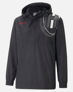 Veste Coupe-Vent Milan AC - Noir/Blanc/Noir