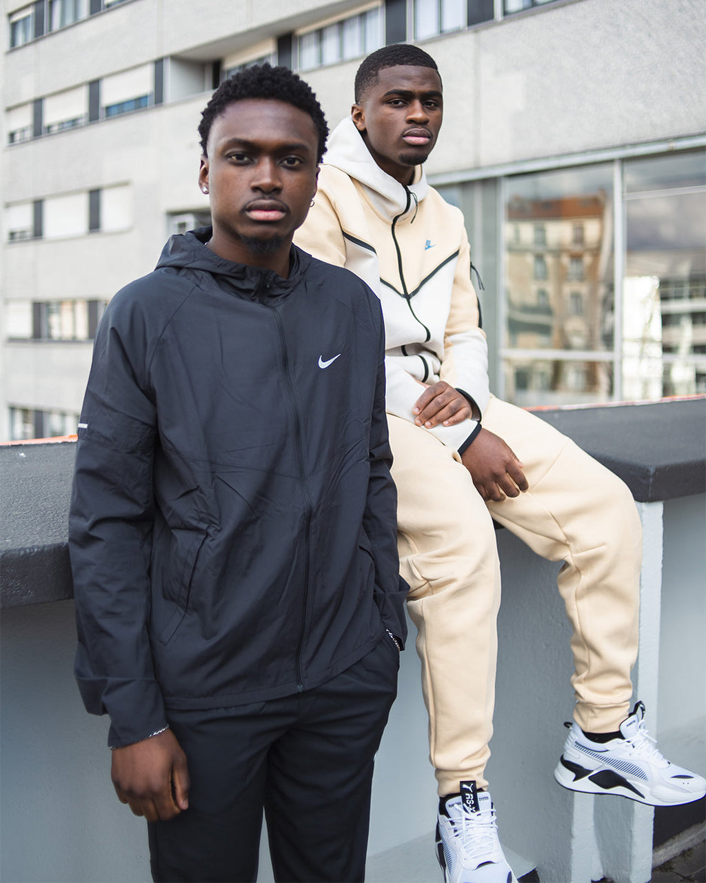 Veste Coupe-Vent Nike Running Miler -  Noir