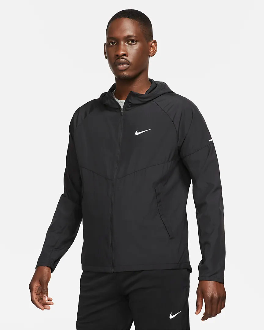 Veste Coupe-Vent Nike Running Miler -  Noir