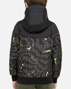 Veste Coupe-Vent Nike Windrunner Junior - Noir/Vert