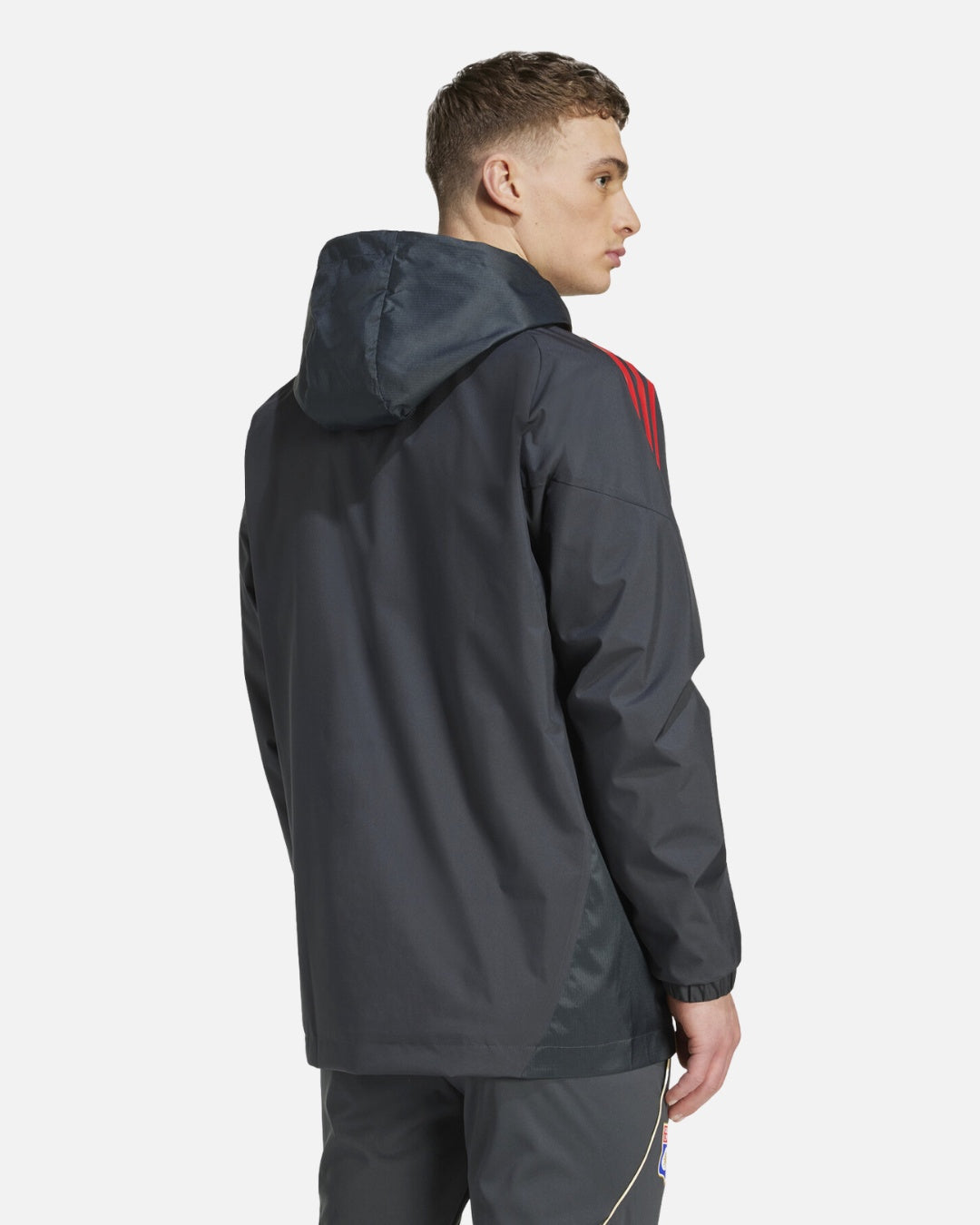 Veste Coupe-vent Olympique Lyonnais 2025/2026 - Gris