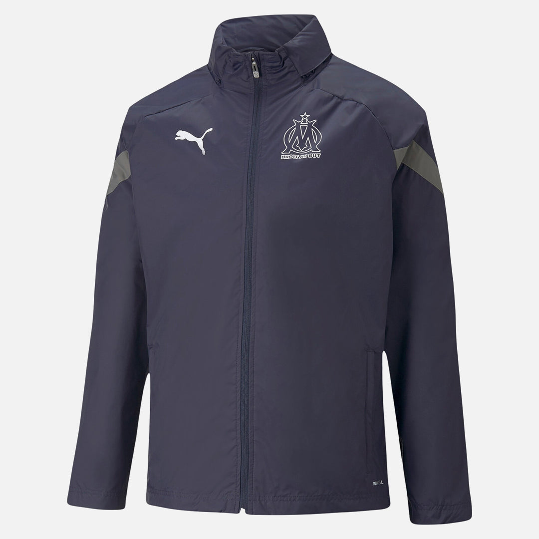 Veste Coupe-Vent OM - Gris/Kaki/Blanc