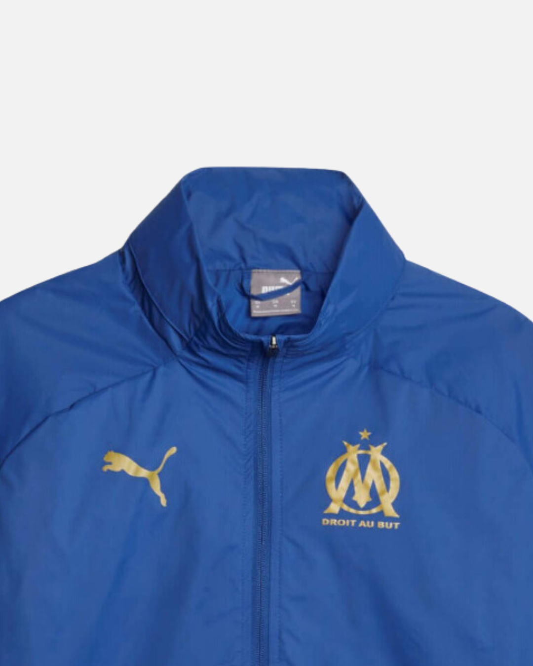 Veste Coupe-Vent OM  - Bleu/Doré