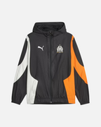 Veste de survêtement OM - Noir/Orange