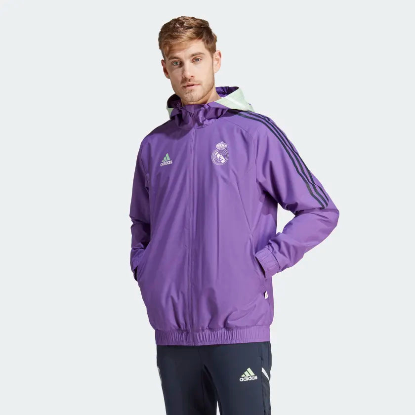 Veste Coupe-Vent Real Madrid - Violet