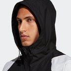 Veste Coupe-Vent Tiro 23 - Blanc/Noir/Jaune