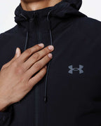 Veste Coupe-Vent Under Armour Running Stretch Woven - Noir