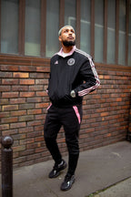 Veste de survêtement Inter Miami Anthem - Noir/Rose