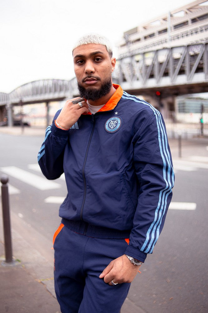 Veste de survêtement New York City FC - Bleu/Orange