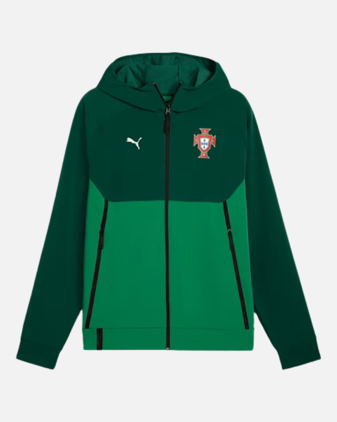 Veste de survêtement Portugal 2025 PumaTech - Vert