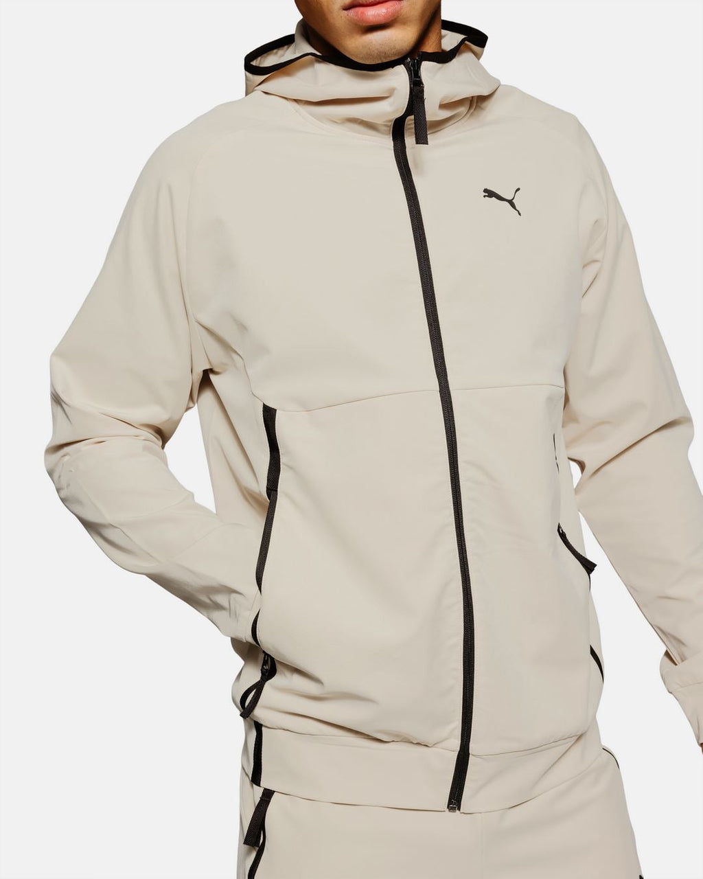 Veste de survêtement Puma Tech - Beige
