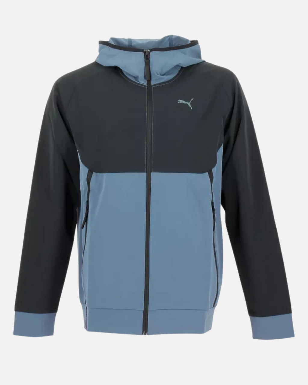 Veste de survêtement Puma Tech - Noir/Bleu