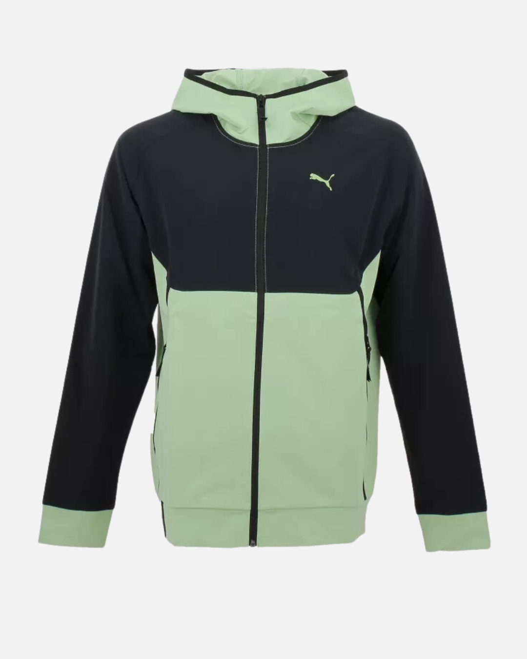 Veste de survêtement Puma Tech - Noir/Vert