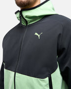 Veste de survêtement Puma Tech - Noir/Vert