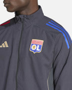 Veste de survêtement OL 2025/2026 - Gris