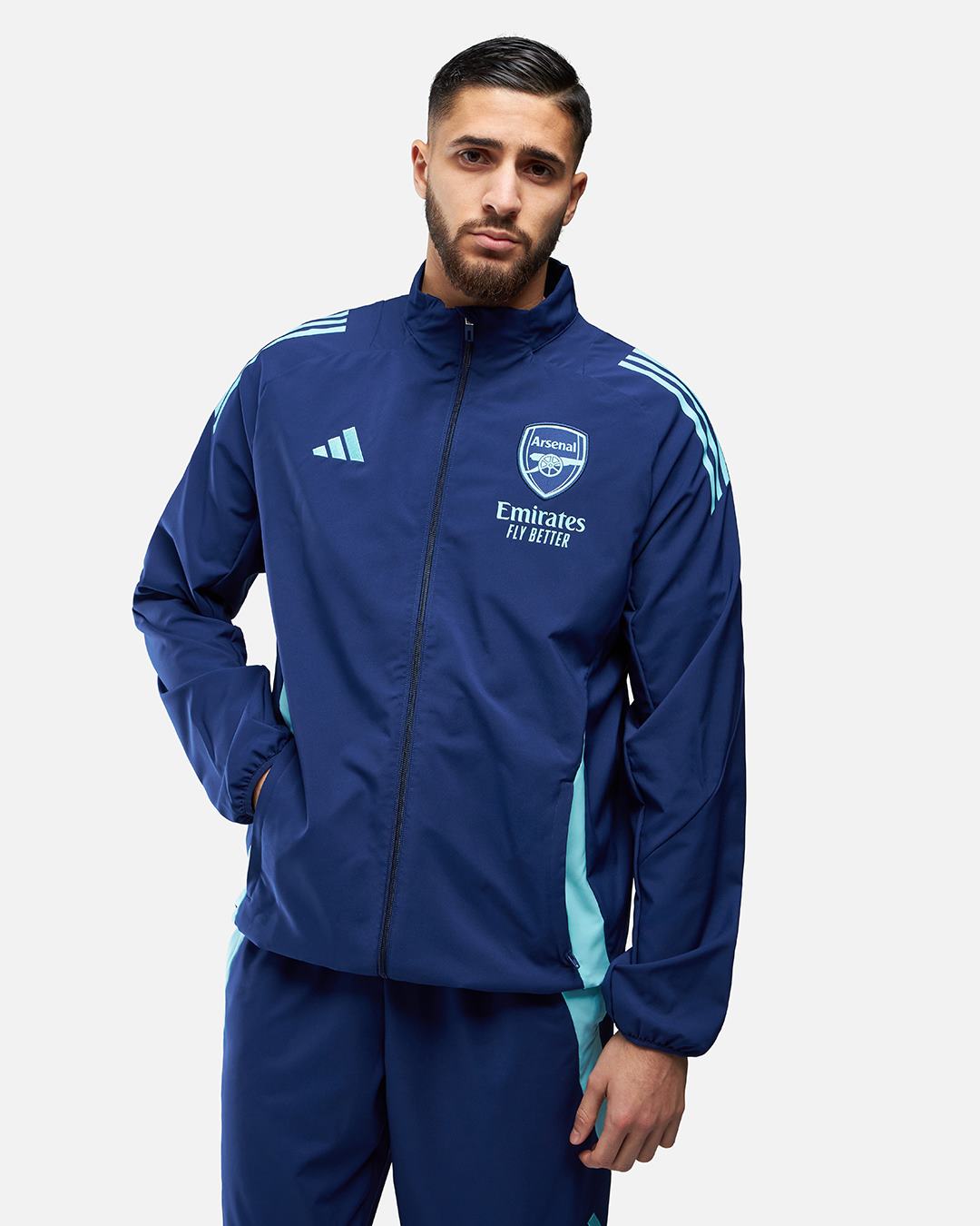 Veste de survêtement Arsenal 2024/2025 - Bleu