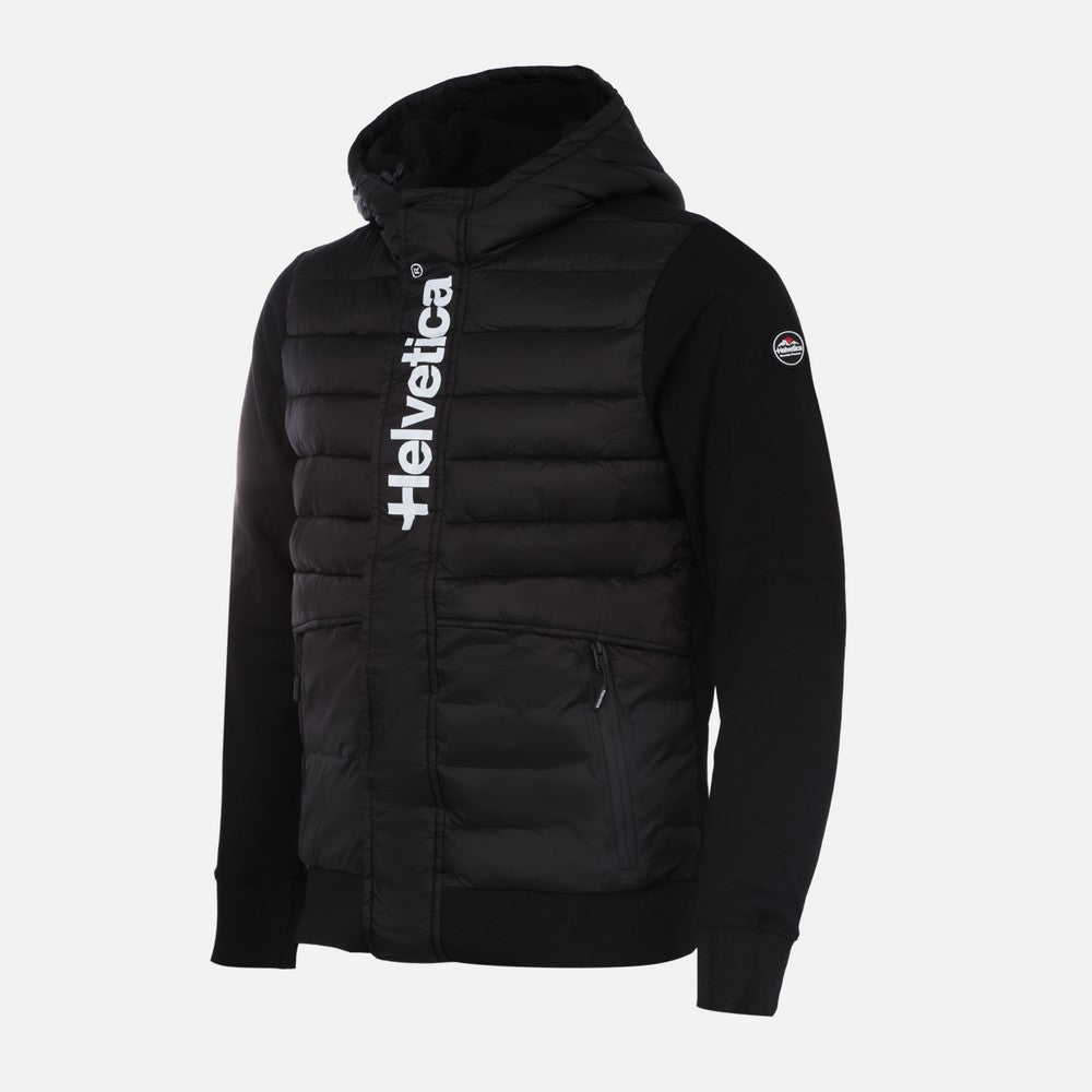 Veste de survêtement Helvetica Jambo - Noir/Blanc